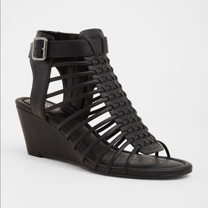 Torrid Mini Cage Wedge Sandals, (Wide Width),NIB-SALE